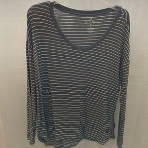 American Eagle Soft Long Sleeved Striped Tshirt